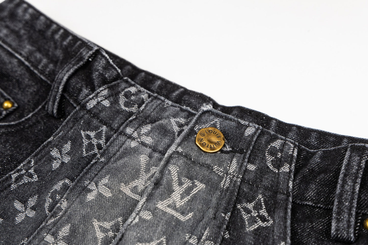260113 New high-quality Hobbit gradient denim trousers