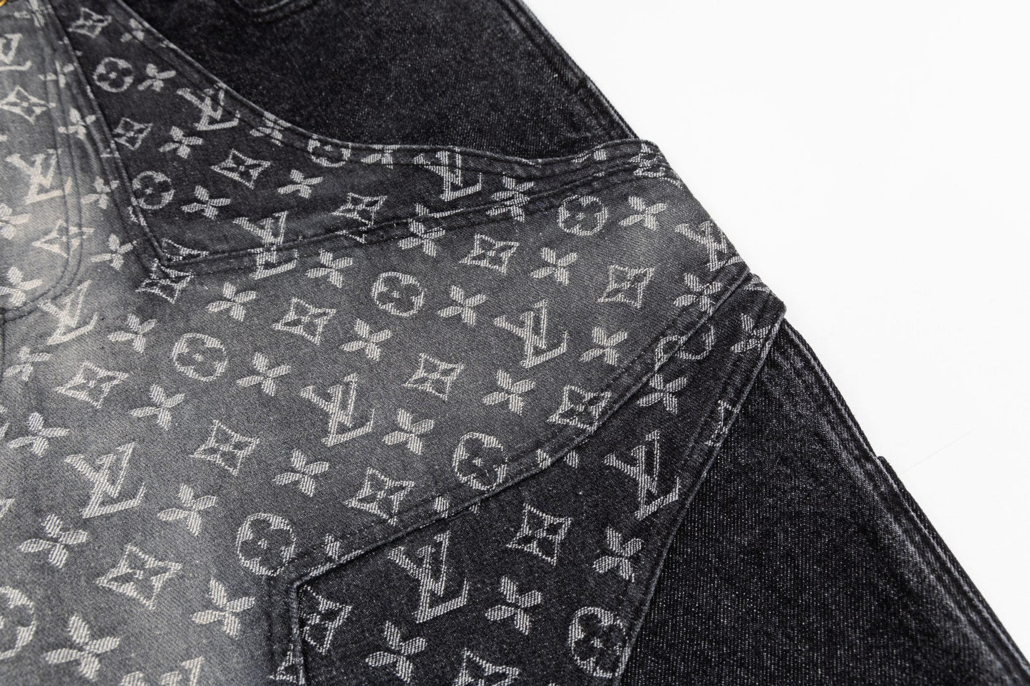 260113 New high-quality Hobbit gradient denim trousers