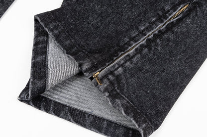 260113 New high-quality Hobbit gradient denim trousers