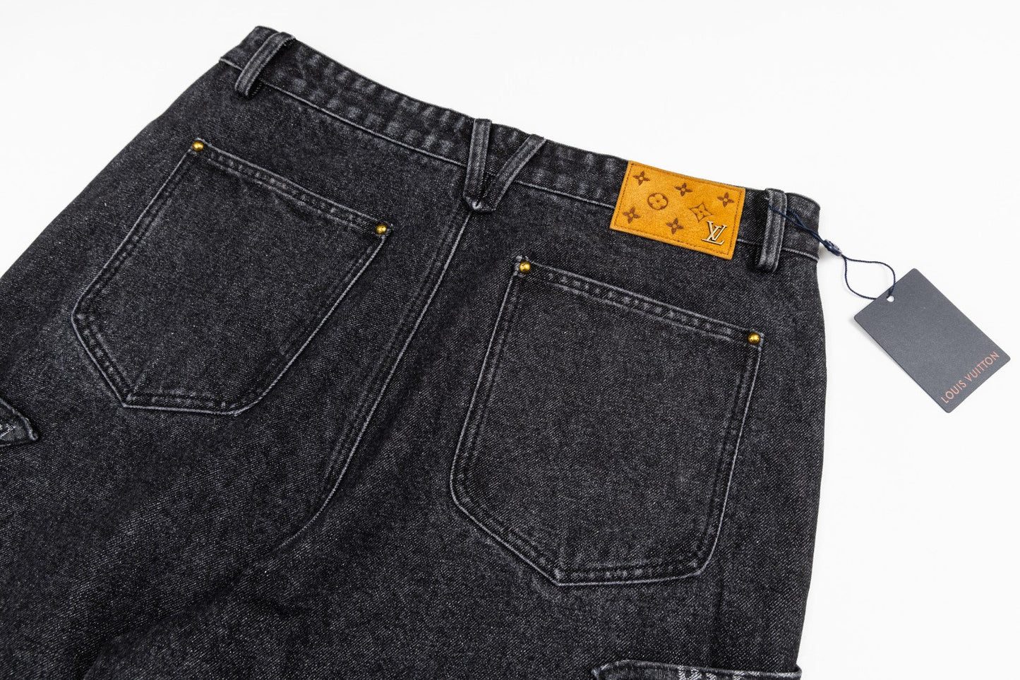 260113 New high-quality Hobbit gradient denim trousers