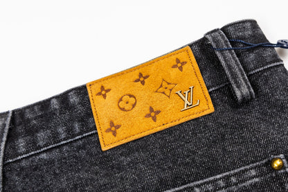 260113 New high-quality Hobbit gradient denim trousers