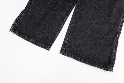 260113 New high-quality Hobbit gradient denim trousers