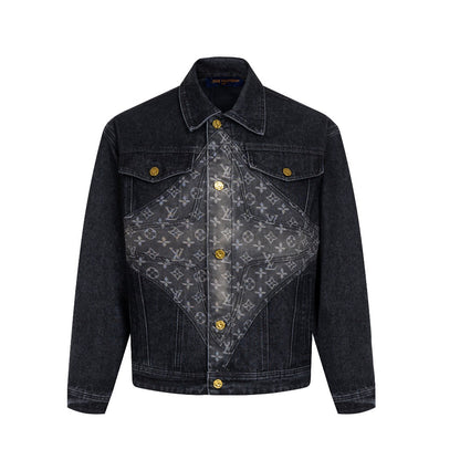 260113 New high-quality Hobbit gradient denim jacket