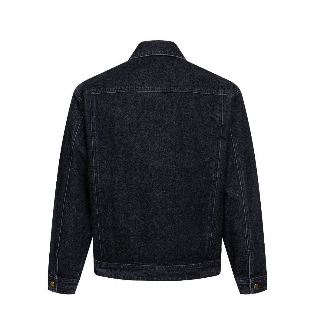 260113 New high-quality Hobbit gradient denim jacket