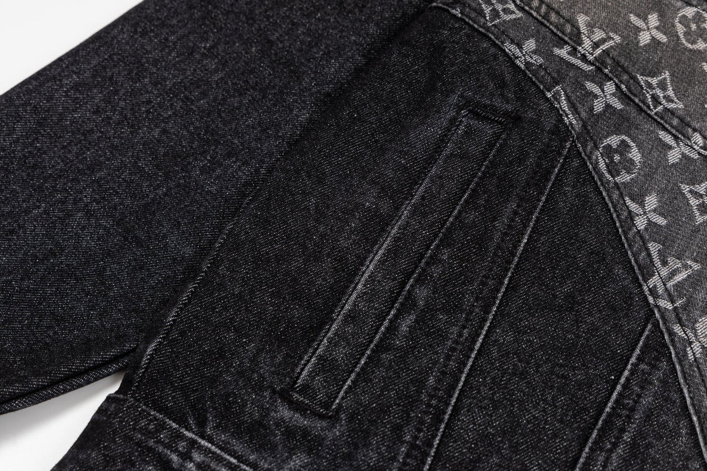 260113 New high-quality Hobbit gradient denim jacket