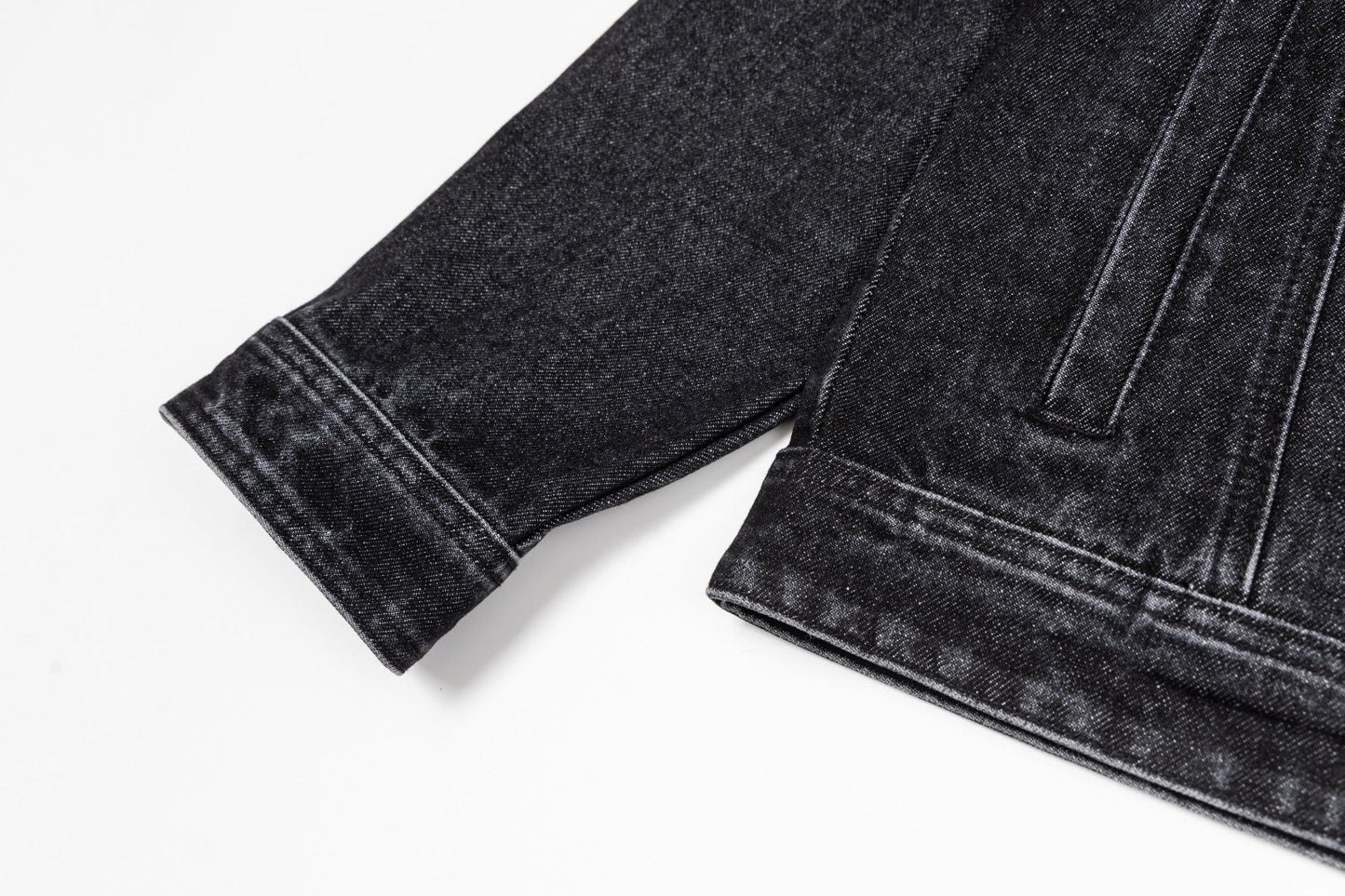 260113 New high-quality Hobbit gradient denim jacket