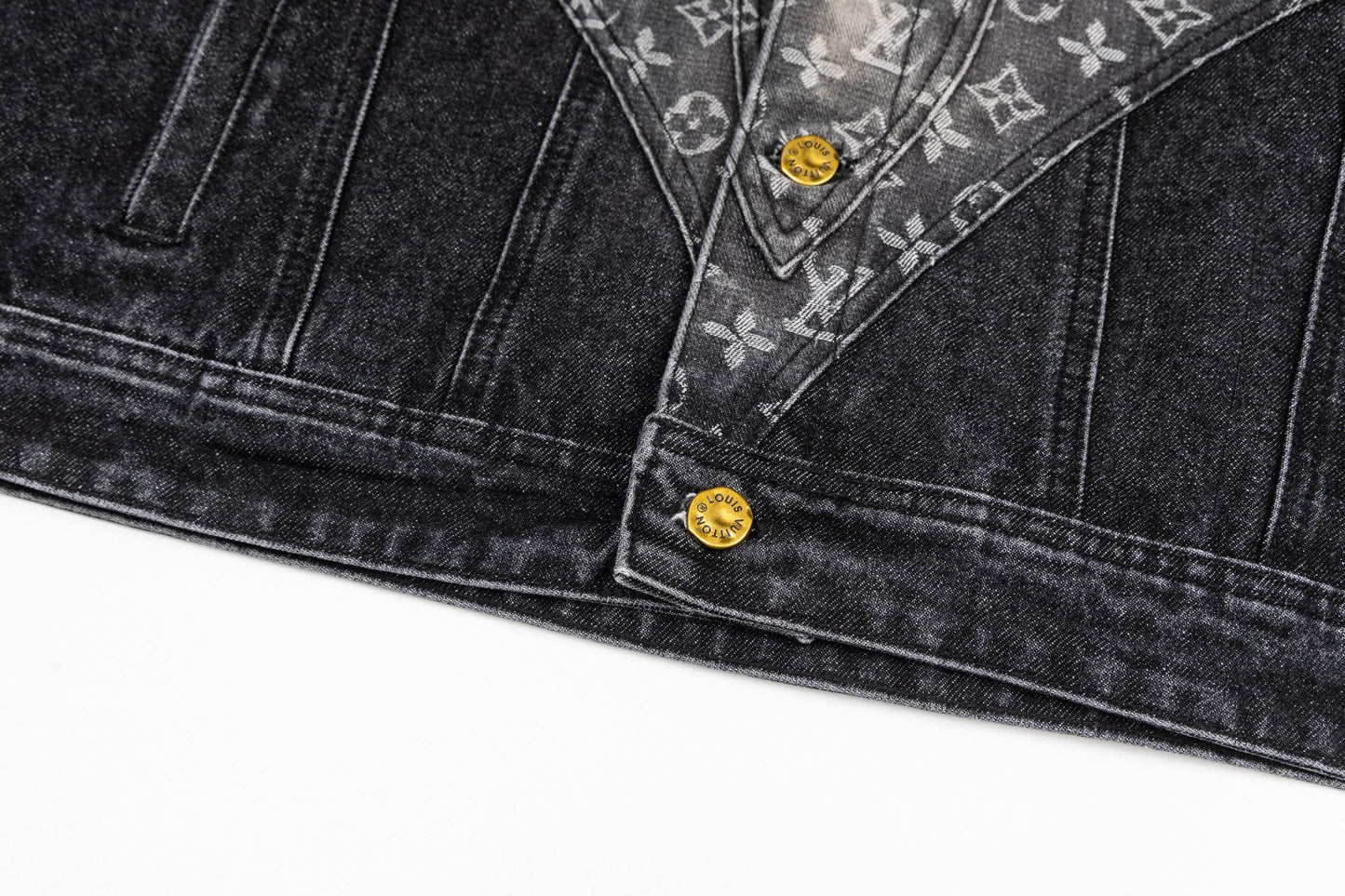 260113 New high-quality Hobbit gradient denim jacket