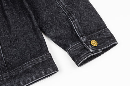 260113 New high-quality Hobbit gradient denim jacket