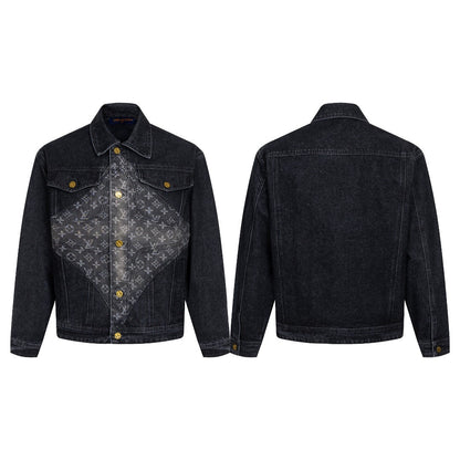 260113 New high-quality Hobbit gradient denim jacket