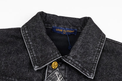 260113 New high-quality Hobbit gradient denim jacket