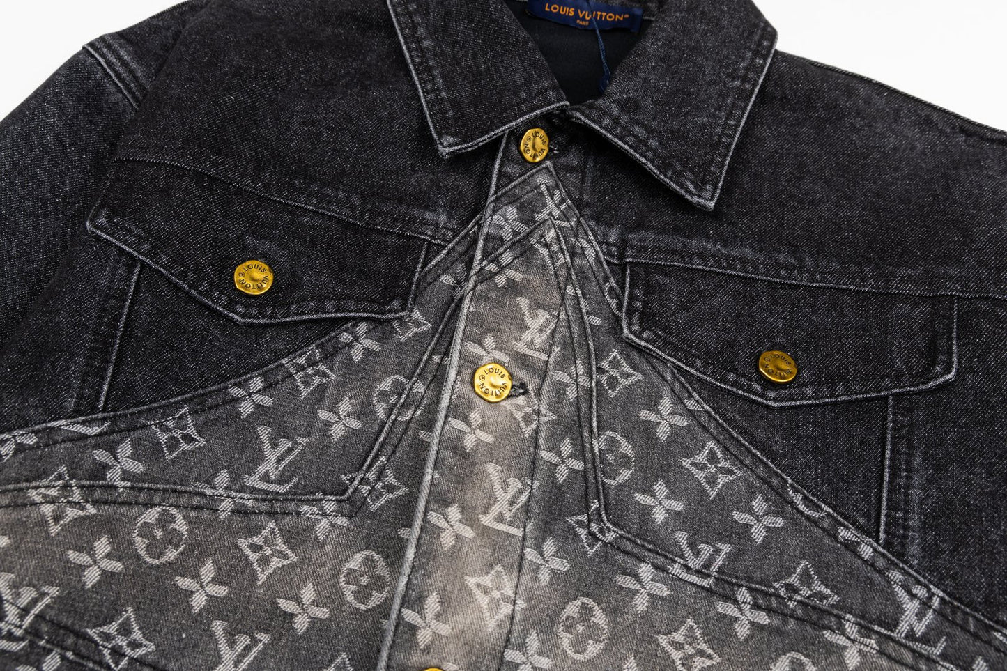 260113 New high-quality Hobbit gradient denim jacket