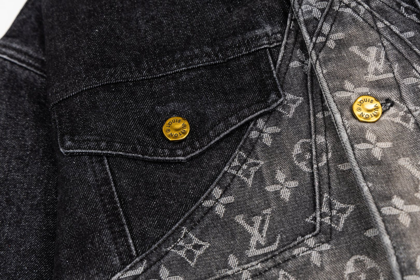 260113 New high-quality Hobbit gradient denim jacket