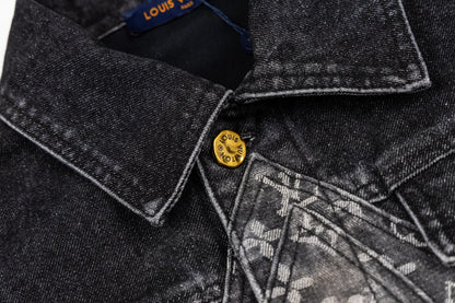 260113 New high-quality Hobbit gradient denim jacket