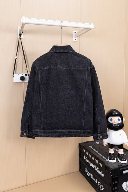 260113 New high-quality Hobbit gradient denim jacket