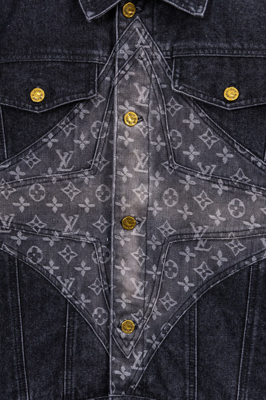 260113 New high-quality Hobbit gradient denim jacket