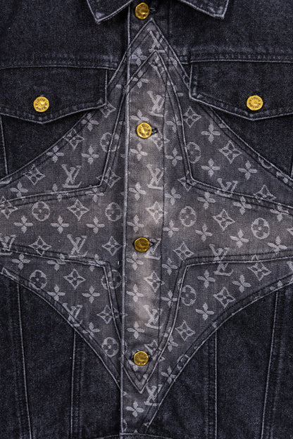 260113 New high-quality Hobbit gradient denim jacket