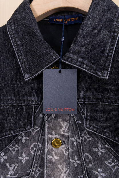 260113 New high-quality Hobbit gradient denim jacket
