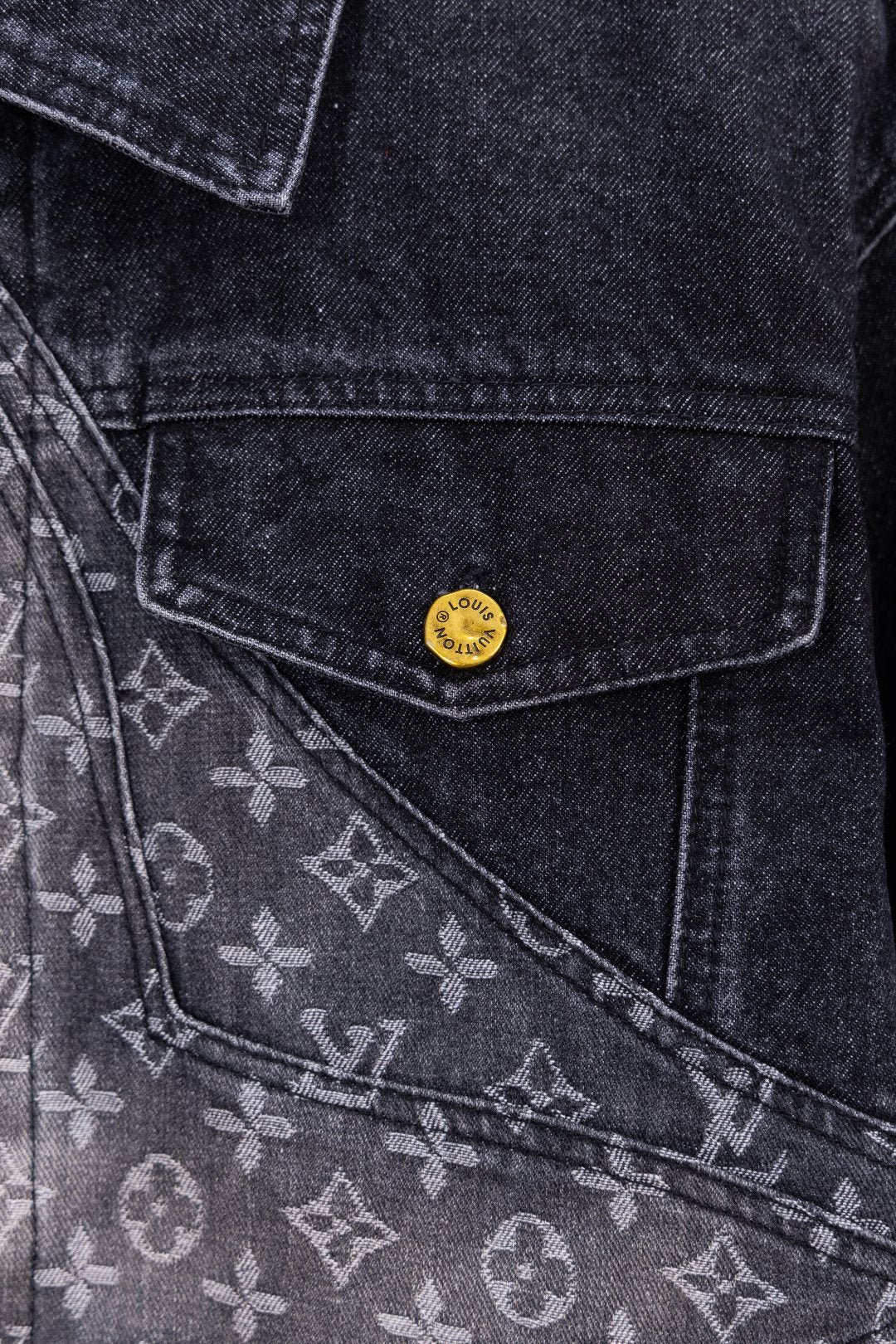 260113 New high-quality Hobbit gradient denim jacket