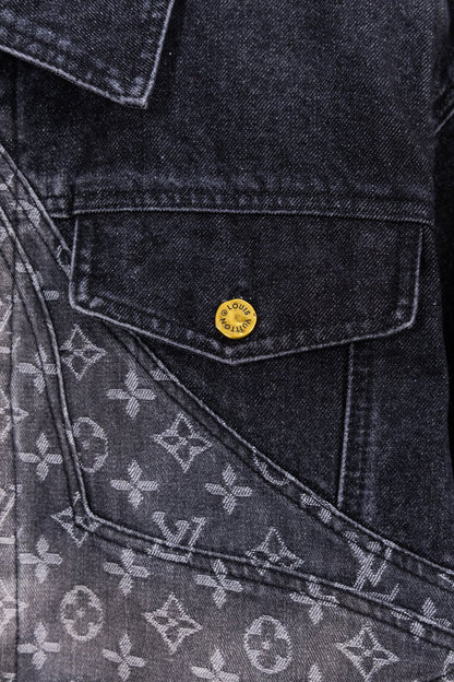 260113 New high-quality Hobbit gradient denim jacket