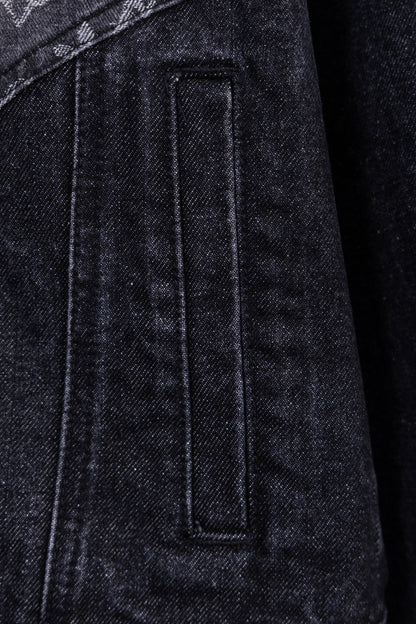 260113 New high-quality Hobbit gradient denim jacket