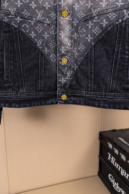 260113 New high-quality Hobbit gradient denim jacket