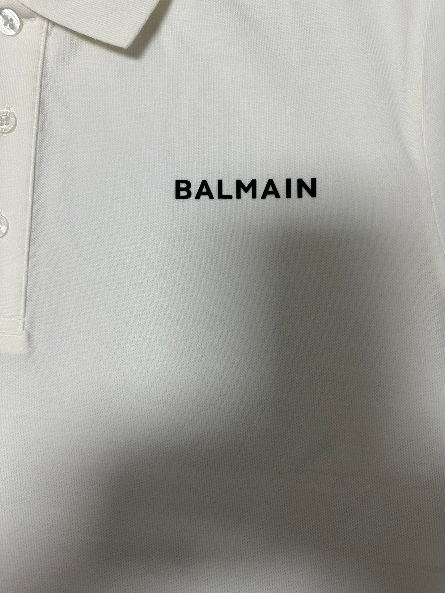 260113 New high-quality classic logo woven tape patchwork polo