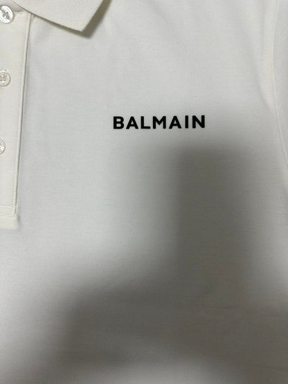 260113 New high-quality classic logo woven tape patchwork polo