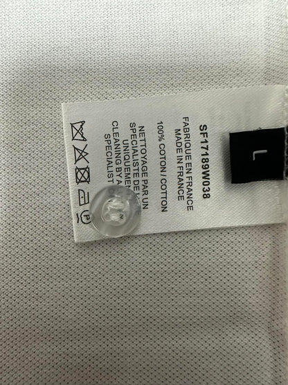 260113 New high-quality classic logo woven tape patchwork polo