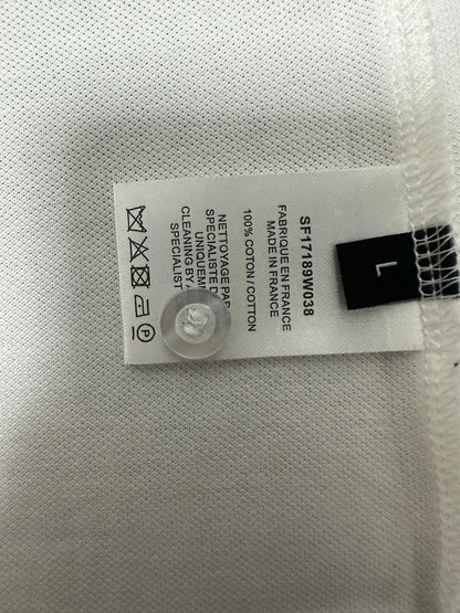 260113 New high-quality classic logo woven tape patchwork polo