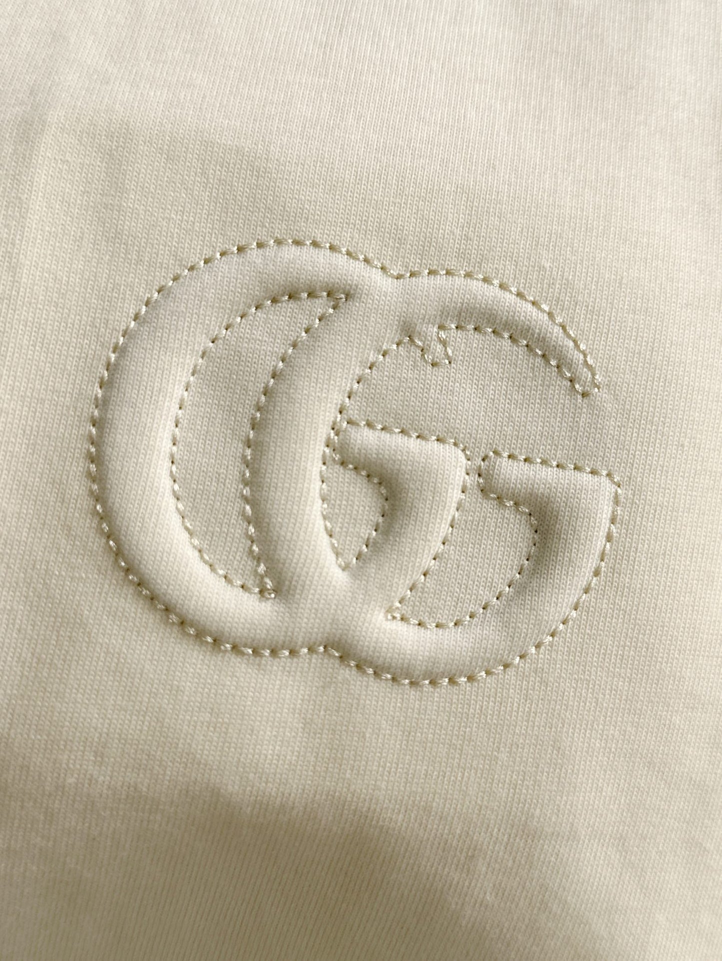 260113 New high-quality classic front-piece matching-color logo T-shirt