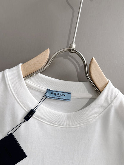 260113 New high-quality classic pocket triangle logo T-shirt