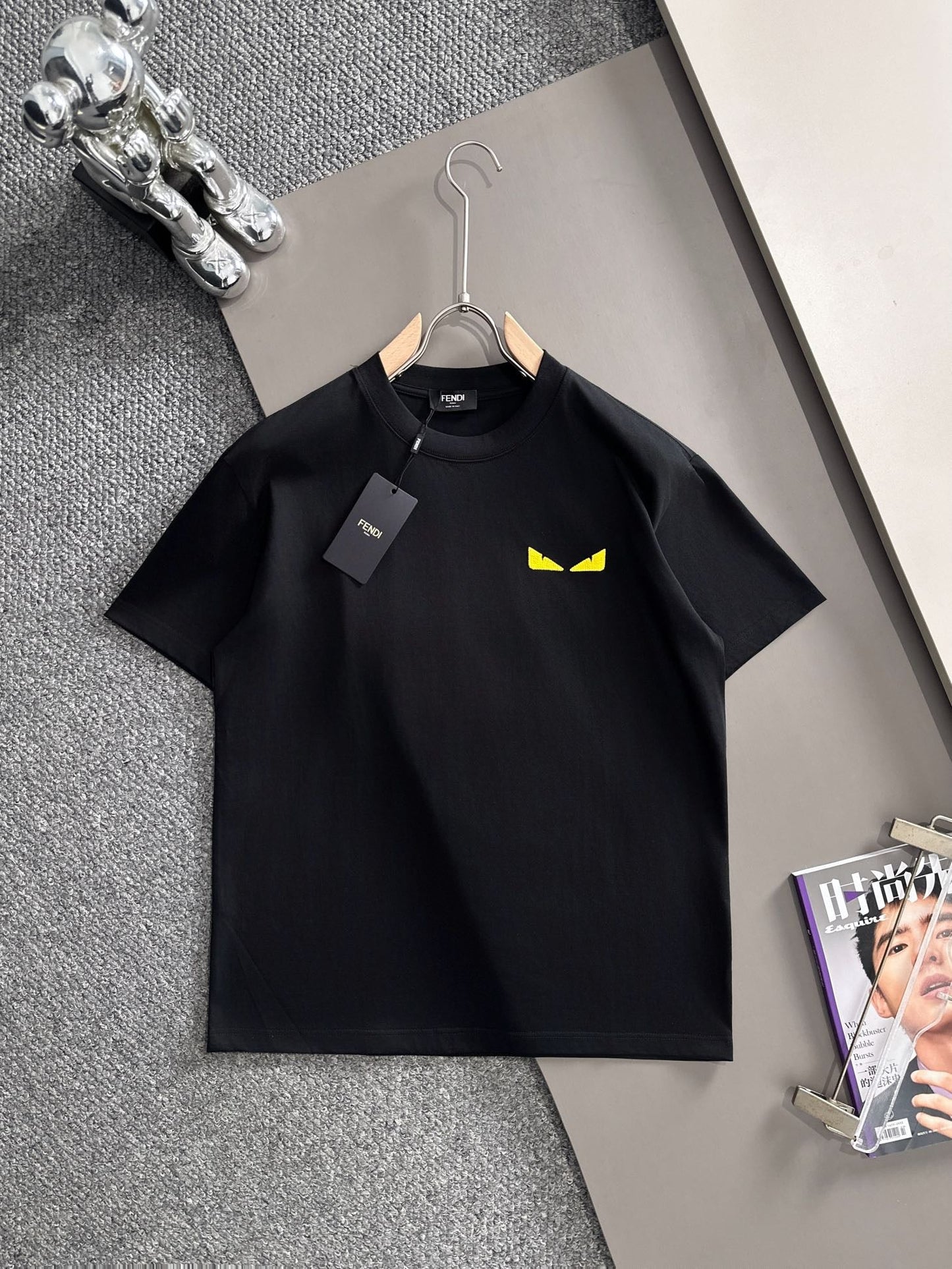 260113 New high-quality, simple and classic eye T-shirt