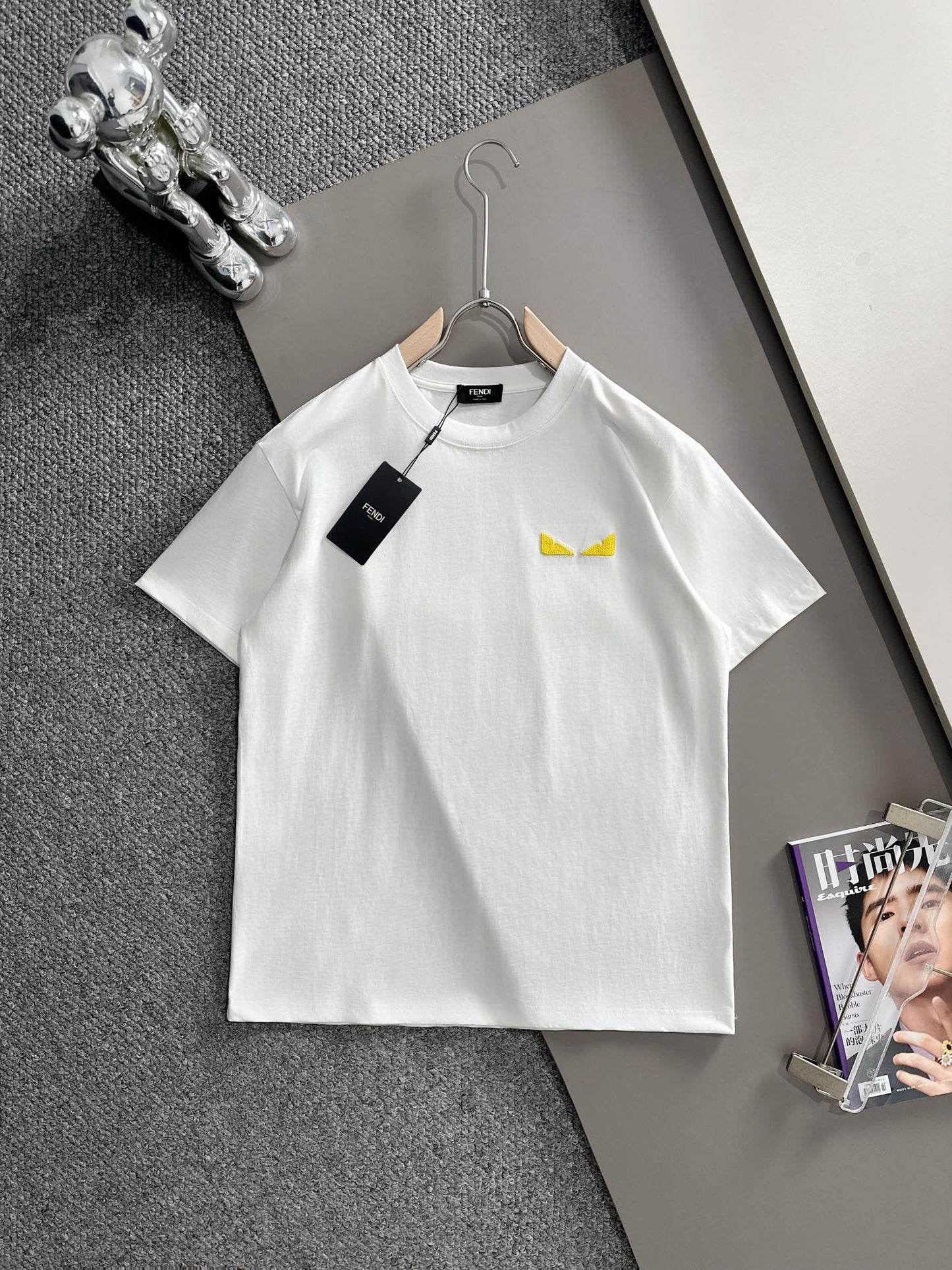260113 New high-quality, simple and classic eye T-shirt
