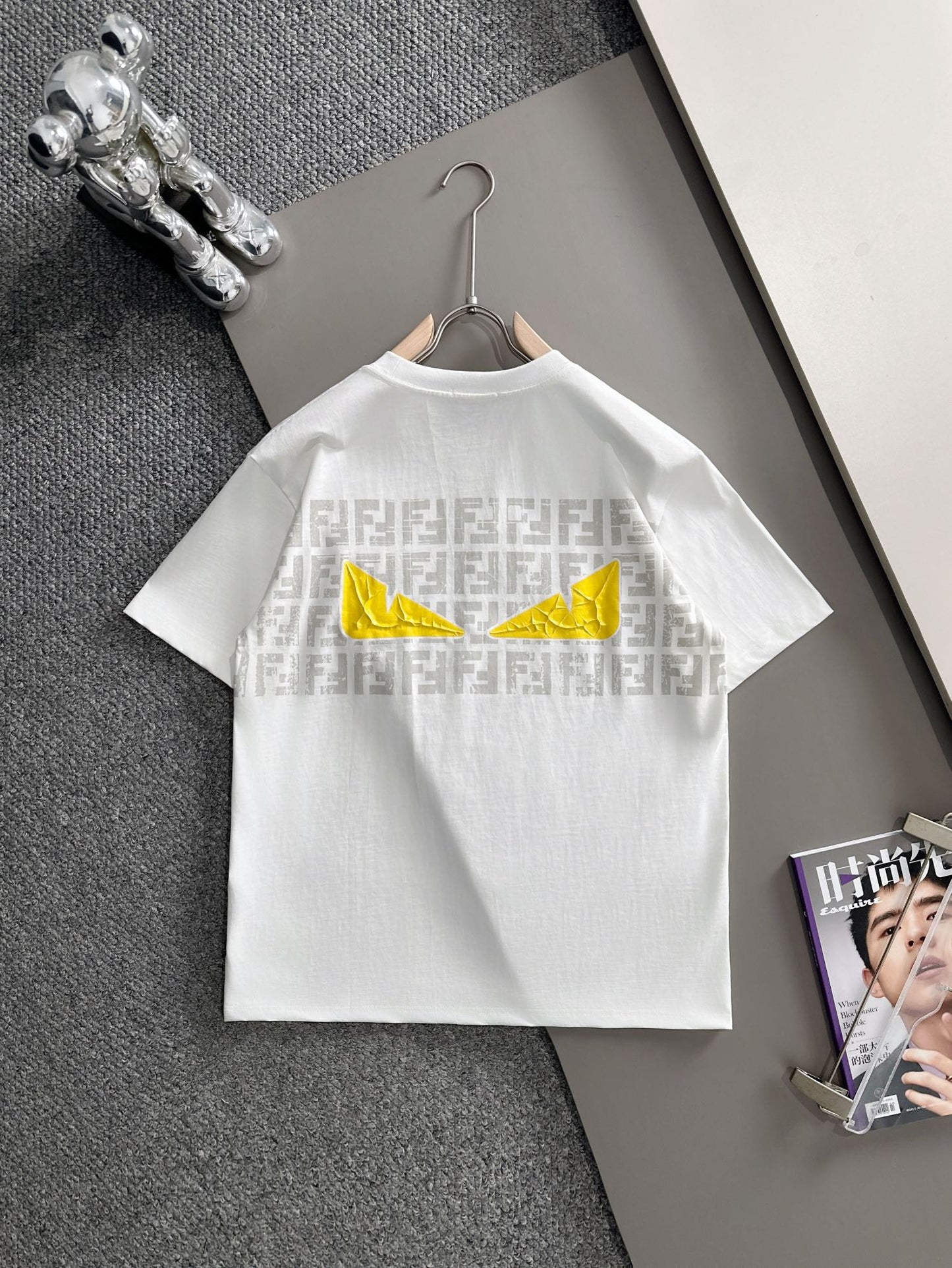 260113 New high-quality, simple and classic eye T-shirt