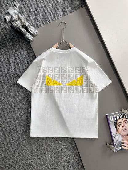 260113 New high-quality, simple and classic eye T-shirt