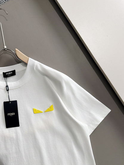 260113 New high-quality, simple and classic eye T-shirt