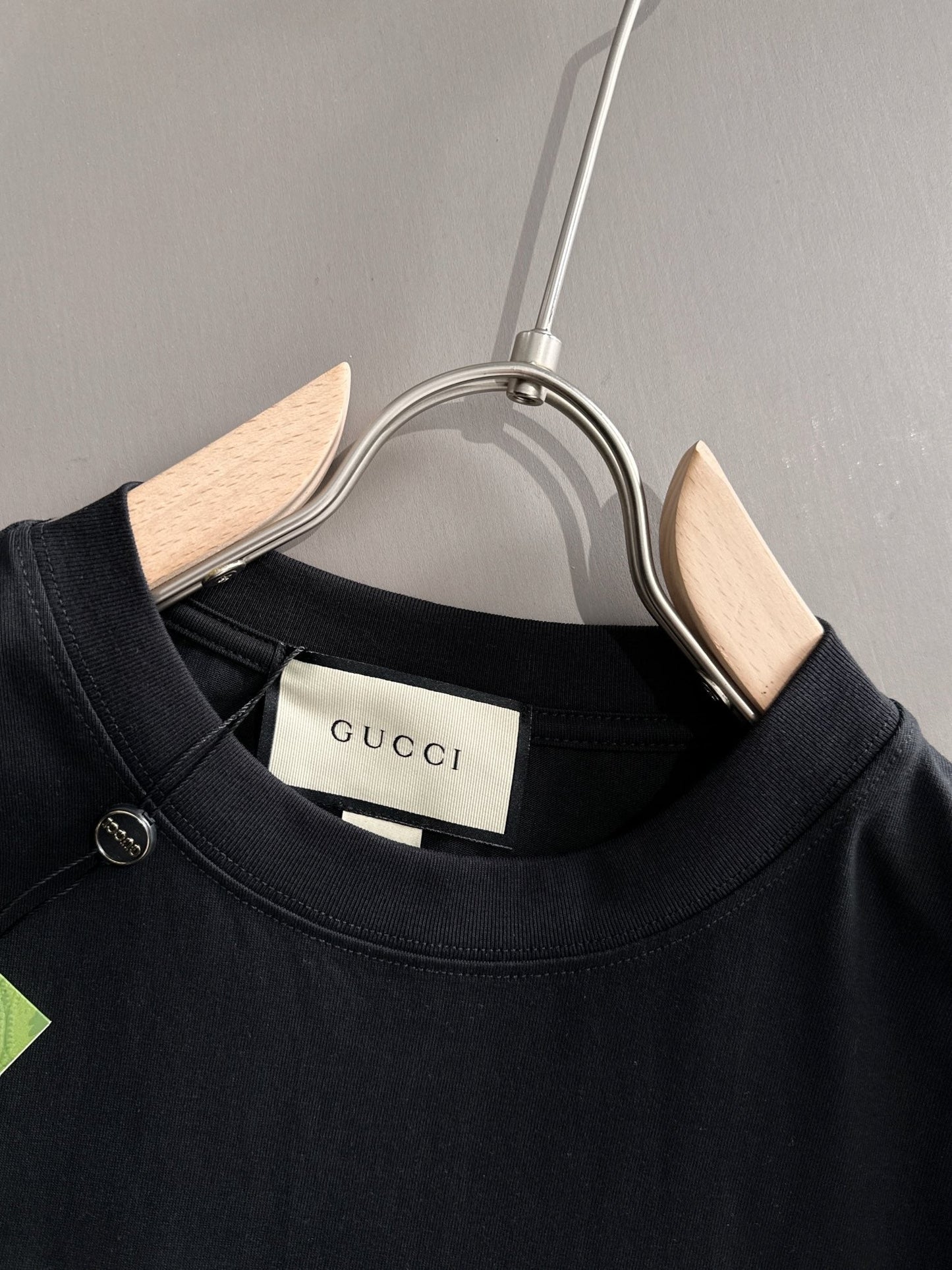 260113 New high-quality embroidered lace patchwork T-shirt