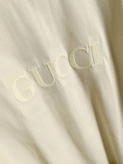 260113 New high-quality embroidered lace patchwork T-shirt