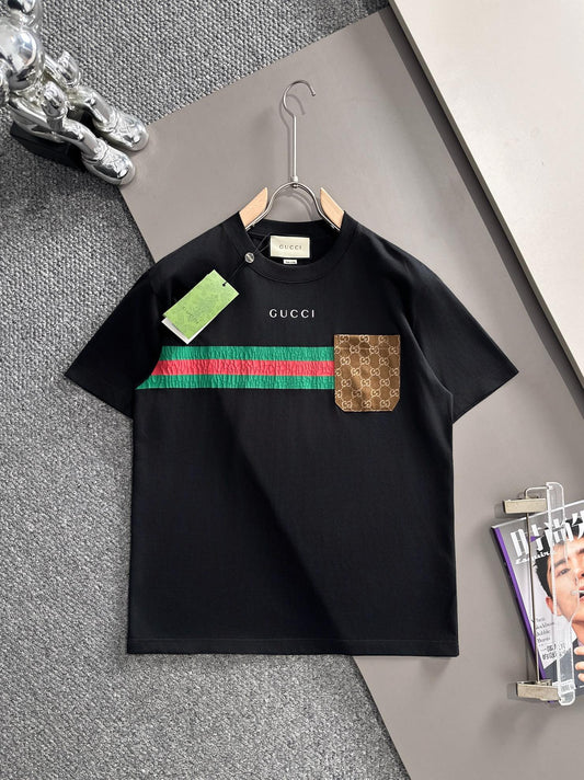 260113 New high-quality tearable pocket T-shirt