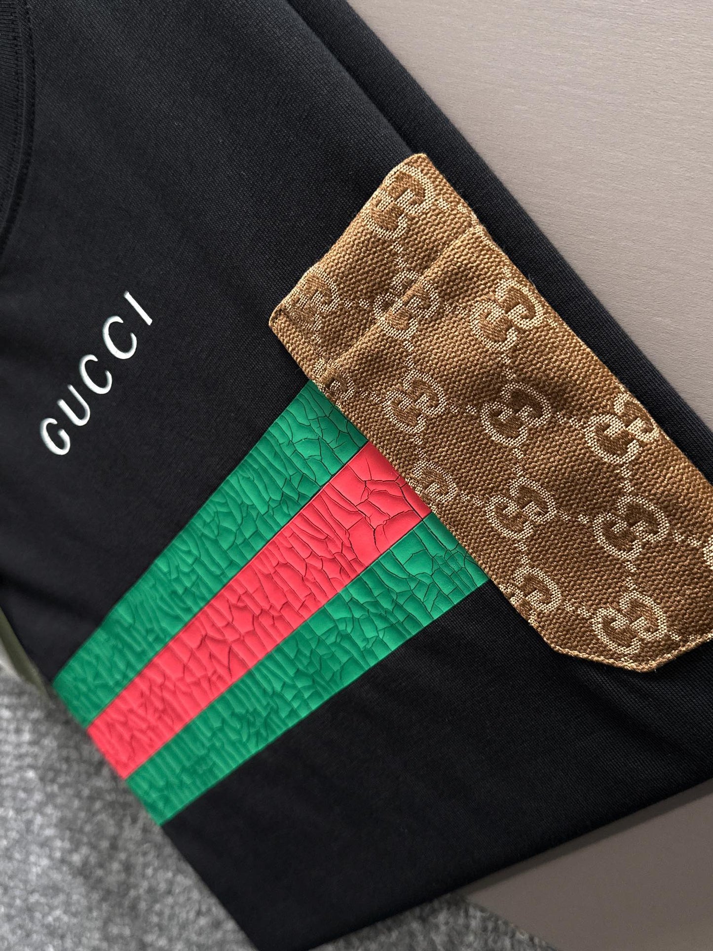 260113 New high-quality tearable pocket T-shirt