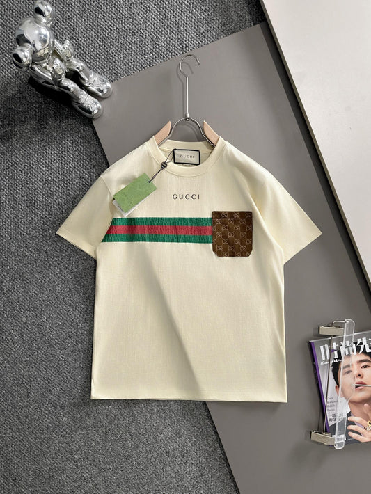 260113 New high-quality tearable pocket T-shirt