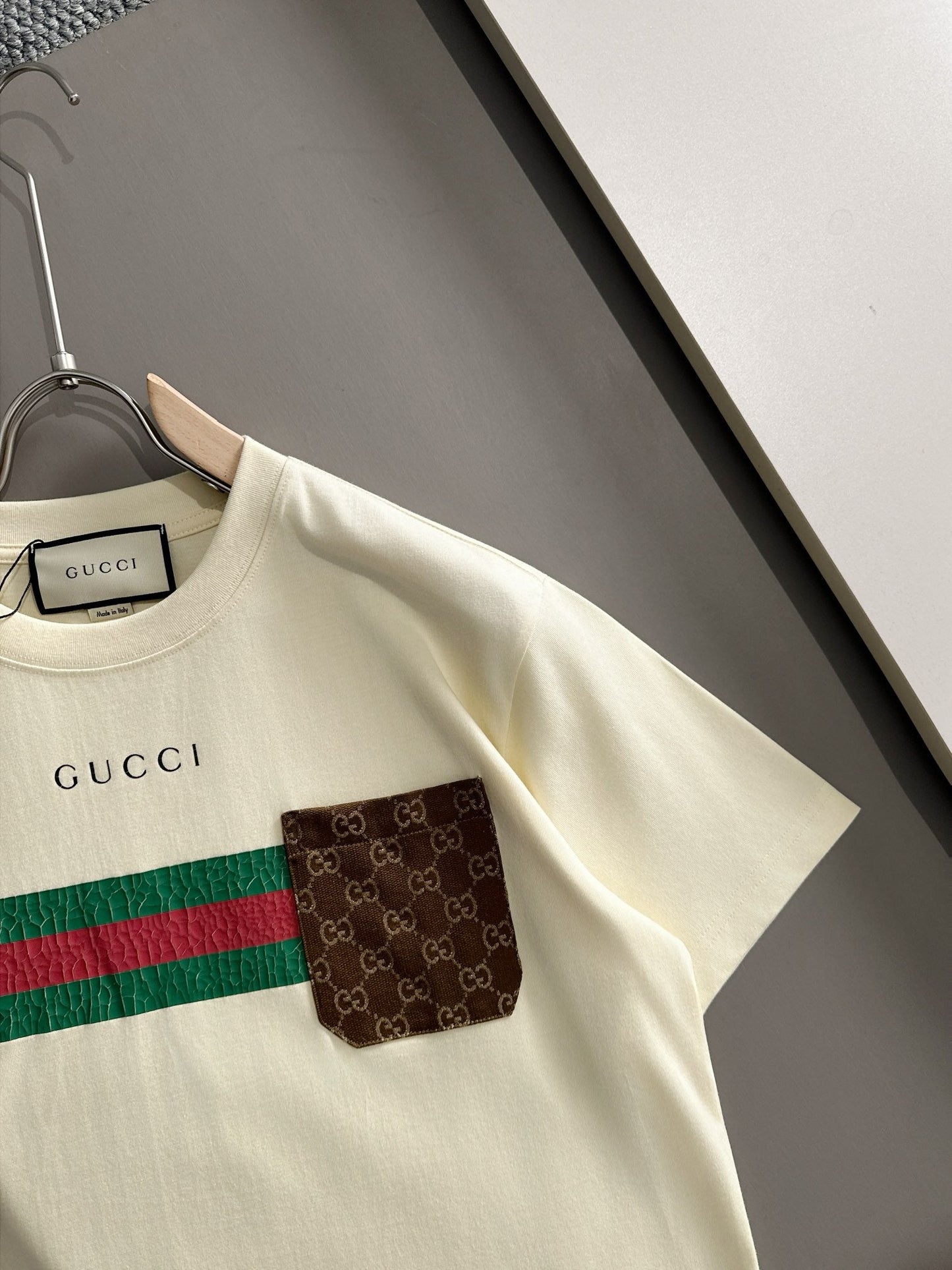 260113 New high-quality tearable pocket T-shirt