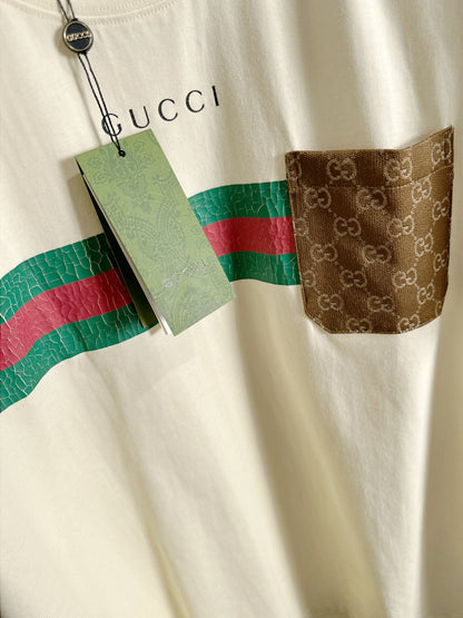 260113 New high-quality tearable pocket T-shirt
