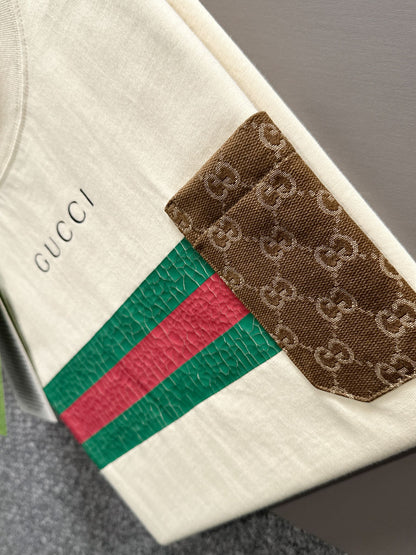 260113 New high-quality tearable pocket T-shirt