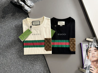 260113 New high-quality tearable pocket T-shirt