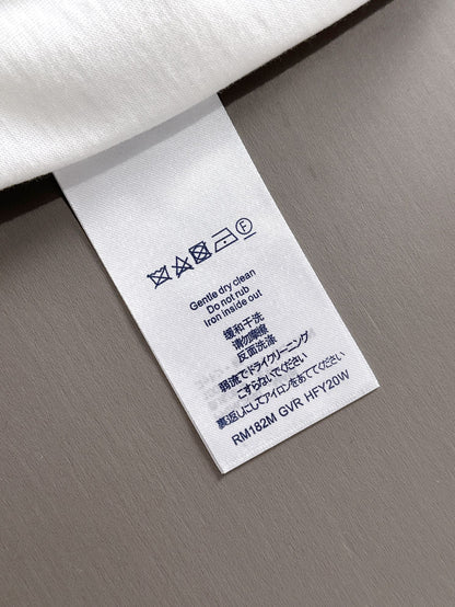 260113 New high-quality T-shirt with pocket sleeves and printed design
