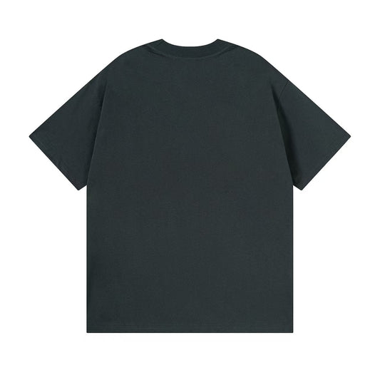 260113 New high-quality single-ring smoky haze T-shirt