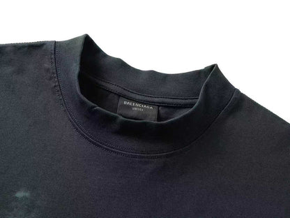 260113 New high-quality single-ring smoky haze T-shirt