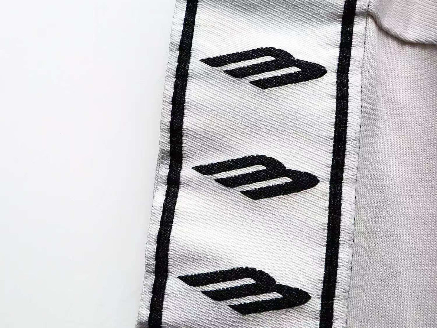 260113 New high-quality striped woven fabric washed snowflake T-shirt