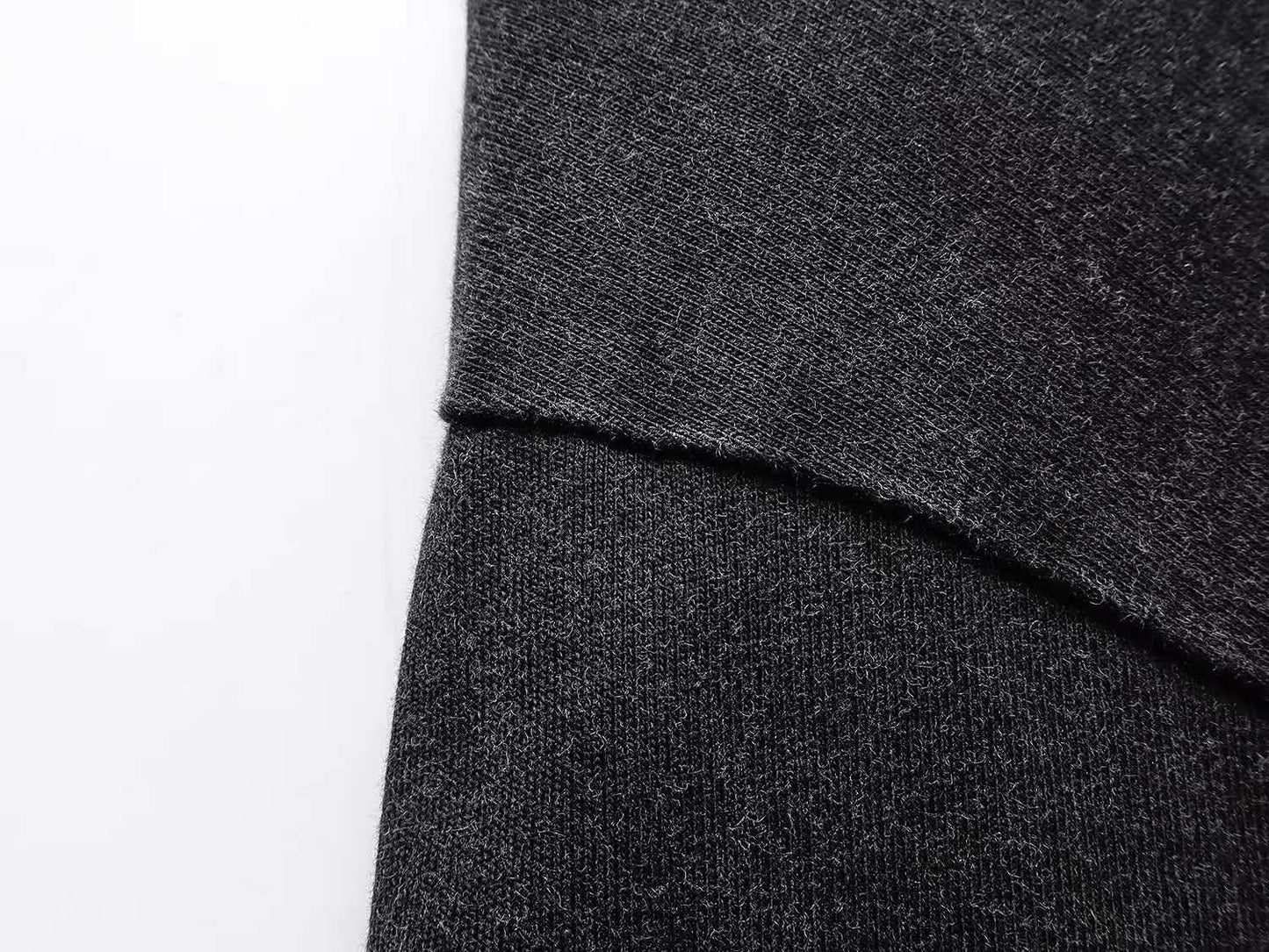 260113 New high-quality striped woven fabric washed snowflake T-shirt